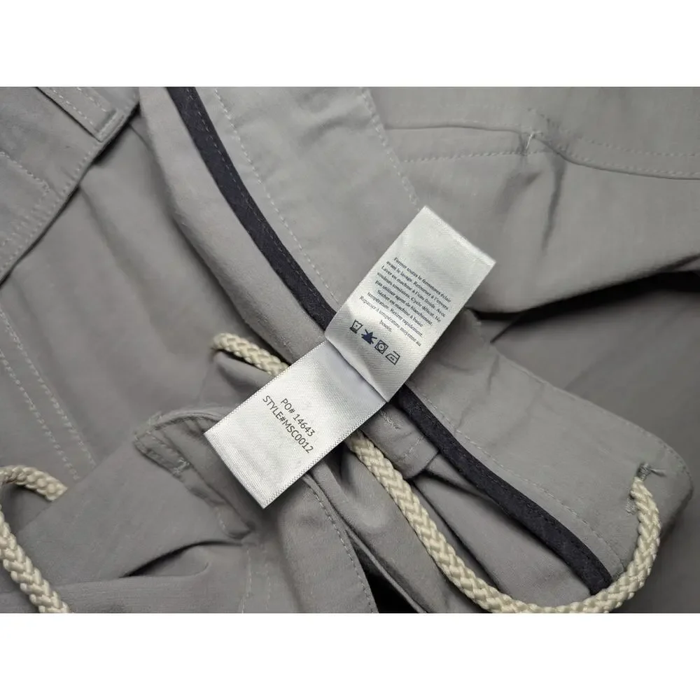 Faherty Men's 40 All Day Shorts Grey Hybrid Stretch Flat Front Casual Surf